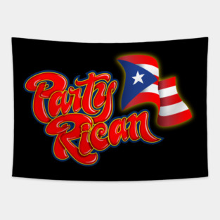 Party Rican Tapestry