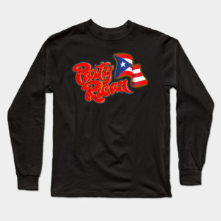 Party Rican Long Sleeve T-Shirt