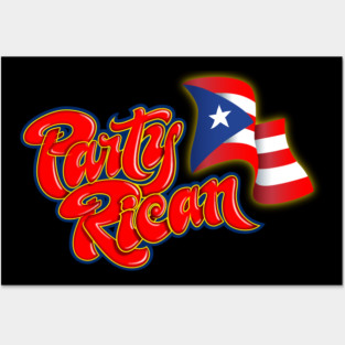 Party Rican Posters and Art