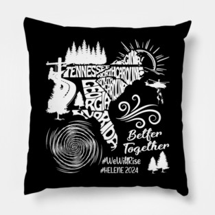 Hurricane Helene Appalachia Strong, Strong Than The Storm, North Carolina Strong Pillow