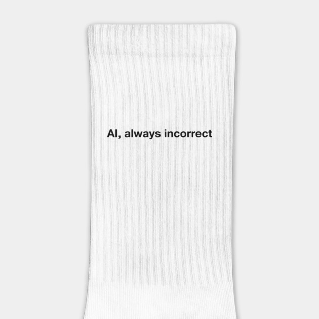 AI, always incorrect by Strangelove AI
