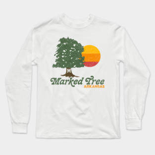 Marked Tree Long Sleeve T-Shirt