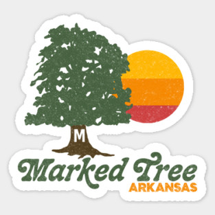 Marked Tree Sticker
