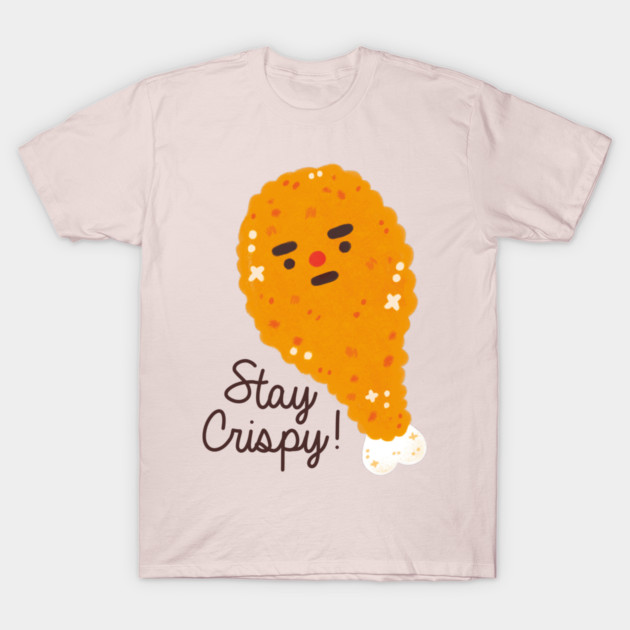 Fried Chicken T-Shirt by Figberrytea