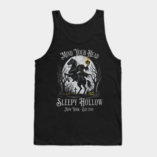 Vintage Mind Your Head Sleepy Hollow Headless Horseman Tank Top