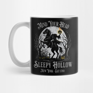 Vintage Mind Your Head Sleepy Hollow Headless Horseman Mug