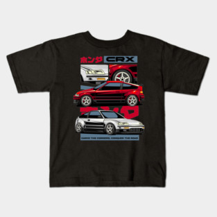 Honda CRX Hatchback Kids T-Shirt