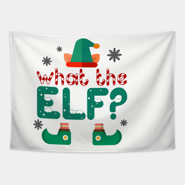 What the Elf? Tapestry by MCALTees