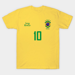 Brazil Retro Vintage Soccer Football Jersey for Brazilian Supporters T-Shirt