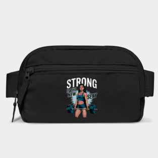 Strong Is the New Sexy Weightlifting Fitness Design Bag