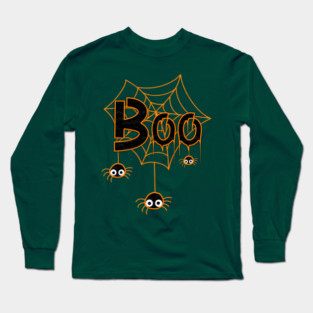 Boo Spider Web Long Sleeve T-Shirt