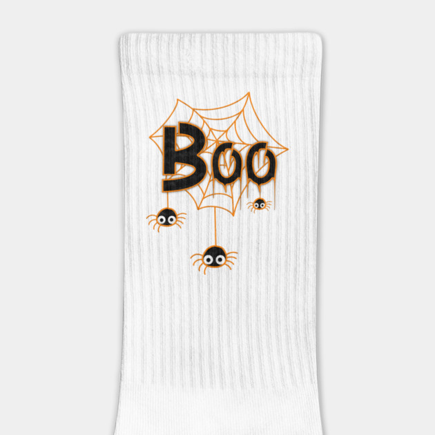 Boo Spider Web by Db Printed