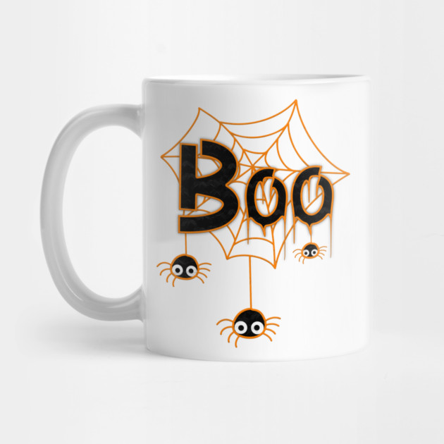 Boo Spider Web by Db Printed