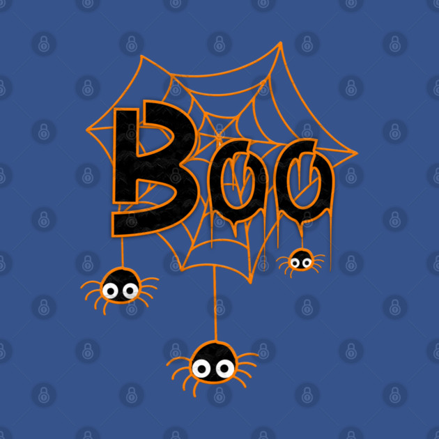 Boo Spider Web by Db Printed