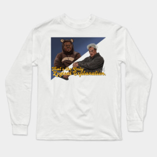 They Came Together: Taking A Shower Guy Long Sleeve T-Shirt