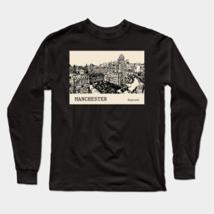 Manchester England Long Sleeve T-Shirt