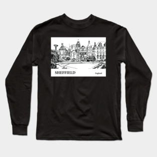 Sheffield England Long Sleeve T-Shirt