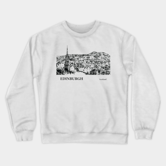 Edinburgh Scotland Crewneck Sweatshirt by Lakeric