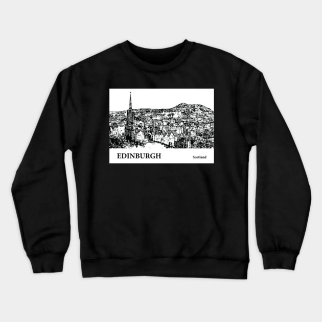 Edinburgh Scotland Crewneck Sweatshirt by Lakeric