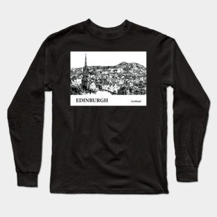 Edinburgh Scotland Long Sleeve T-Shirt