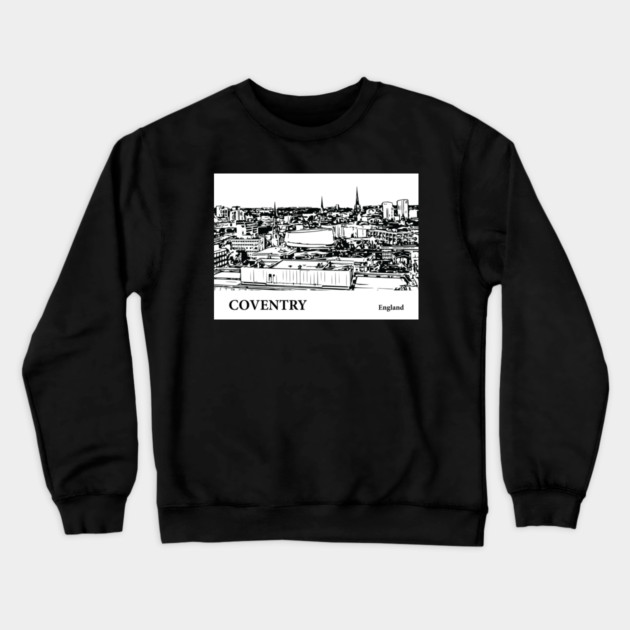 Coventry England Crewneck Sweatshirt by Lakeric