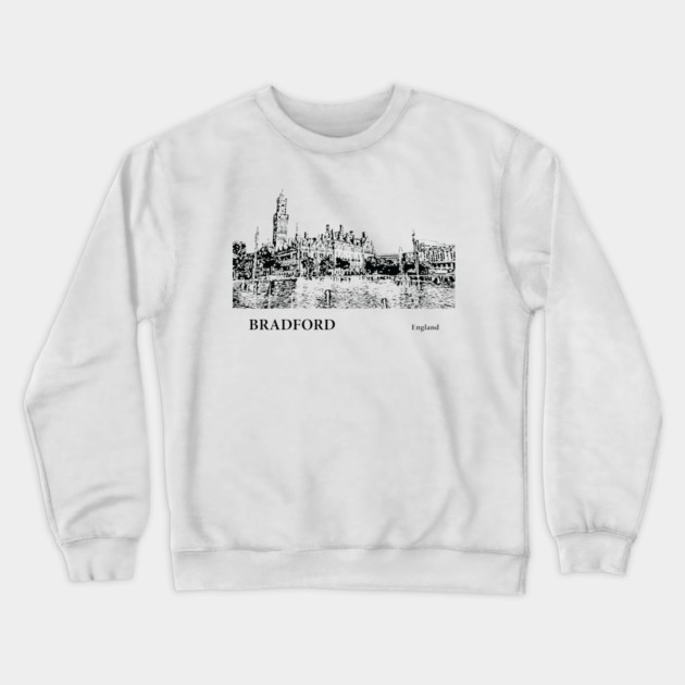 Bradford England Crewneck Sweatshirt by Lakeric