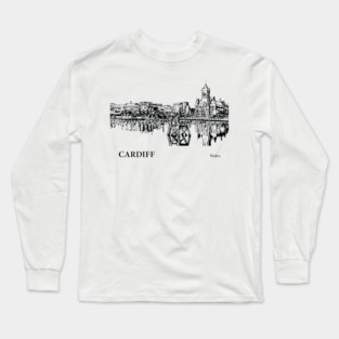 Cardiff Wales Long Sleeve T-Shirt
