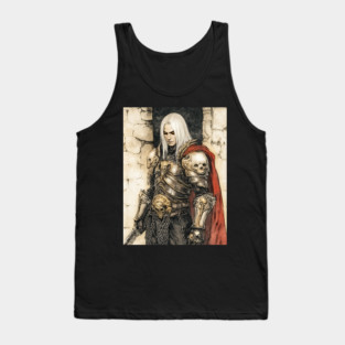D4 Necromancer Fanart Tank Top