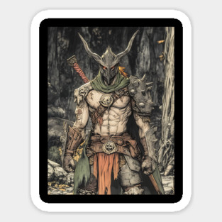 D4 Spiritborn Fanart Sticker