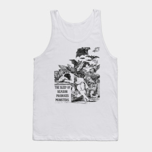 Tribute to Francisco Goya - Sleep of Reason Tank Top