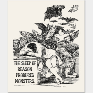 Tribute to Francisco Goya - Sleep of Reason Posters and Art