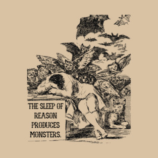 Tribute to Francisco Goya - Sleep of Reason T-Shirt