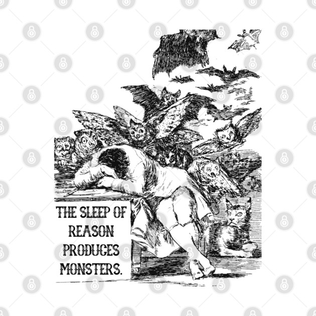 Tribute to Francisco Goya - Sleep of Reason by TuncGK