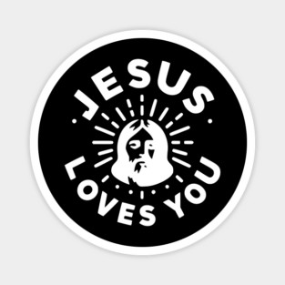 Jesus Loves You Magnet