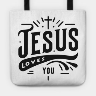Jesus Loves You Tote