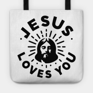 Jesus Loves You Tote