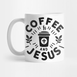 Coffee and Jesus Mug