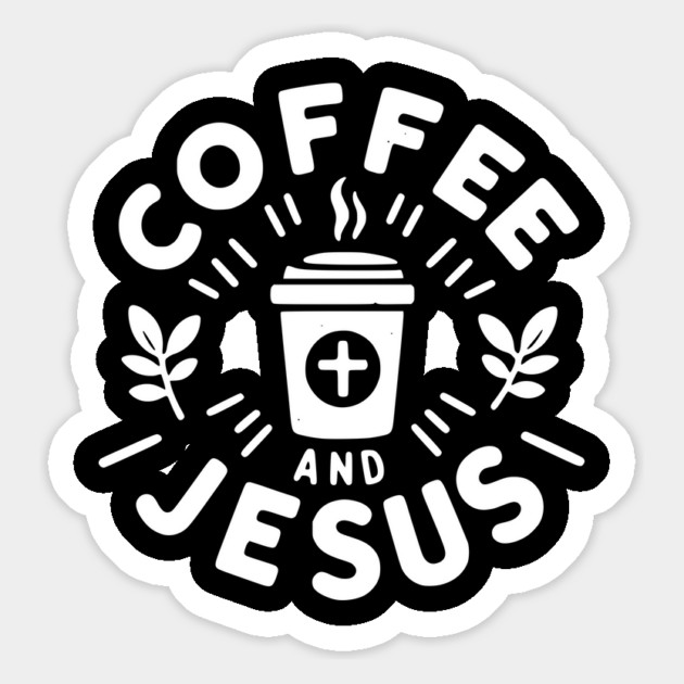 Coffee and Jesus Magnet by Frank Ring