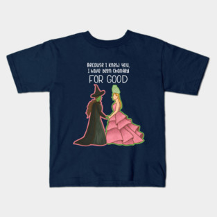 Wicked Changed For Good Kids T-Shirt