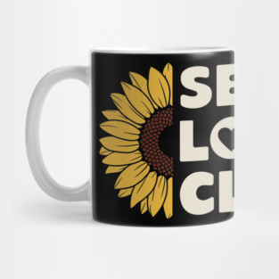 Self Love Club Motivational Positive Vibes Mug