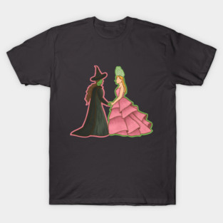 Wicked Elphaba and Glinda T-Shirt