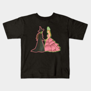 Wicked Elphaba and Glinda Kids T-Shirt