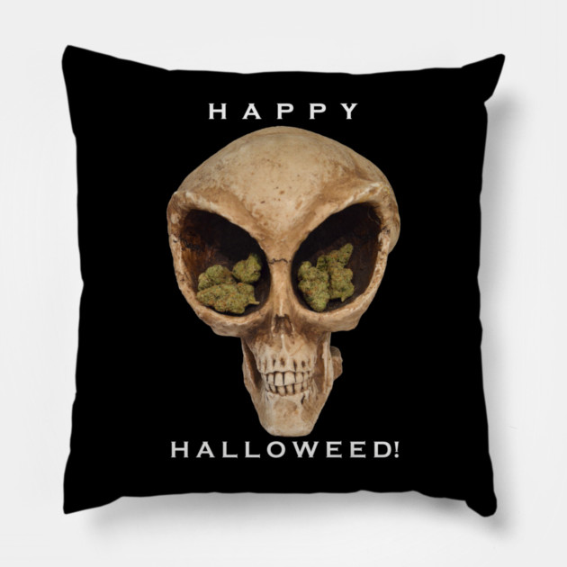 Happy Halloweed! - Weed Design Pillow by MrGreenGenes420