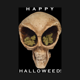 Happy Halloweed! - Weed Design T-Shirt