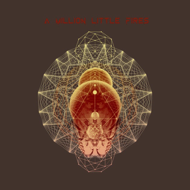 AMLF - "Violent Halos" logo (color) by A_Million_Little_Fires_merch