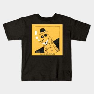 Retro Invisible Man Kids T-Shirt