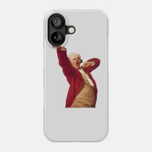 Joseph Ducreux - Self Portrait - Gag Style Trompe L'oeil Phone Case