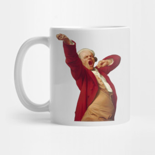 Joseph Ducreux - Self Portrait - Gag Style Trompe L'oeil Mug