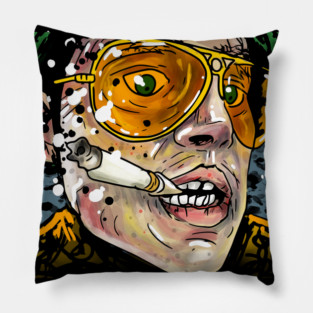Hunter S Thompson Pillow