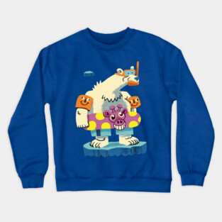 Swim Ready Polar Bear Crewneck Sweatshirt